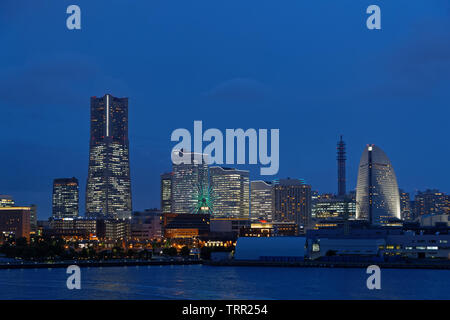 YOKOHAMA, Japan, 20. Mai 2019: In die Pier von Yokohama Stockfoto