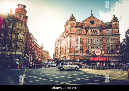 Sturm Wolken in einem dramatischen Himmel Stockfoto