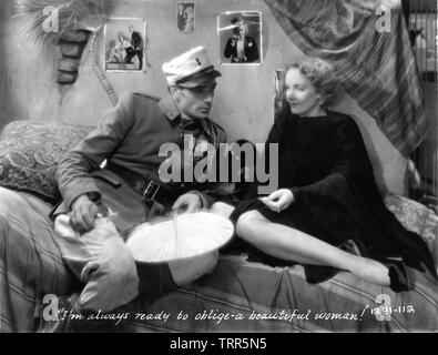 MARLENE DIETRICH und Gary Cooper in Marokko 1930 Regisseur Josef von Sternberg Paramount Pictures Stockfoto