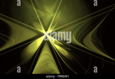 Farbe der winkenden Rauch in der abstrakten Hintergrund. Abbildung: Wave Design. Moderne glühende Shape Design. Energetische Licht Tracks und Effekte. Leuchtend Stockfoto