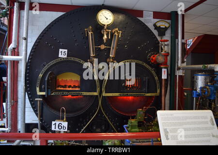 Bolton Steam Museum, Lancashire, Großbritannien Stockfoto