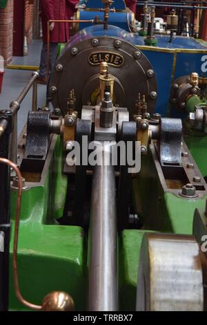 Bolton Steam Museum, Lancashire, Großbritannien Stockfoto