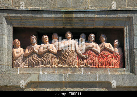 Spanien, Galicien, Santiago de Compostela, Las Animas Kapelle, Stockfoto