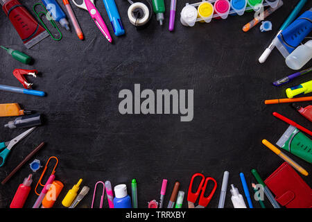 Bildung oder zurück zu Schule konzept mit Platz für Ihren Text Stockfoto