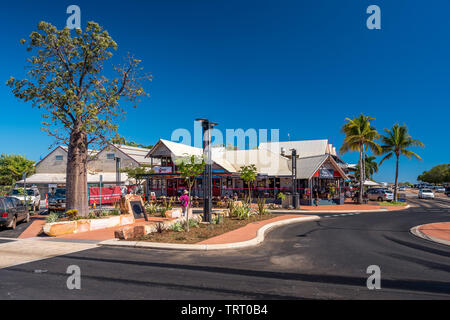 Broome, WA, Australien - Innenstadt Stockfoto