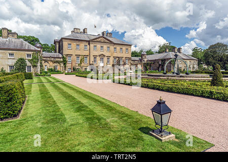 Haus und Garten in Dumfries Dumfries House Estate in der Nähe von Cumnock East Ayrshire, Schottland Großbritannien Stockfoto