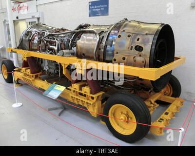 Rolls Royce/Snecma Olympus 593 Turbojet Engine verwendet in Concorde Stockfoto