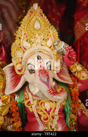 Idol von Lord Ganesha, Indien Stockfoto