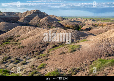 Badlands Nationalpark, South Dakota, USA. Stockfoto