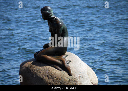 Kopenhagen, Dänemark, Kleine Meerjungfrau Stockfoto