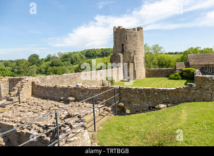 Farleigh Hungerford Castle, Somerset, England, Großbritannien Stockfoto