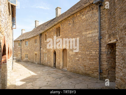 Farleigh Hungerford Castle, Somerset, England, UK - die Priester "Haus Stockfoto