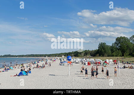 Strand, Boltenhagen, Mecklenburg-Vorpommern, Deutschland Stockfoto