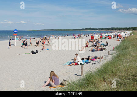 Strand, Boltenhagen, Mecklenburg-Vorpommern, Deutschland Stockfoto