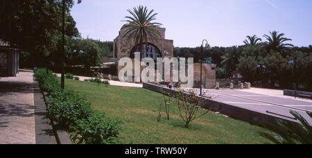 Cagliari, Sardinien, Italien. Kirche San Saturnino (von Fujichrome Astia gescannt) Stockfoto