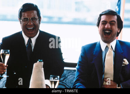 JERRY LEWIS UND ROBERT DE NIRO in der KING OF COMEDY (1982). Copyright: Nur die redaktionelle Nutzung. Kein Merchandising oder Buch deckt. Dies ist eine öffentlich verteilten Handzettel. Zugriffsrechte nur, keine Lizenz des Urheberrechts zur Verfügung gestellt. Nur in Verbindung mit Werbung für diesen Film. Quelle: 20th Century Fox/Album Stockfoto