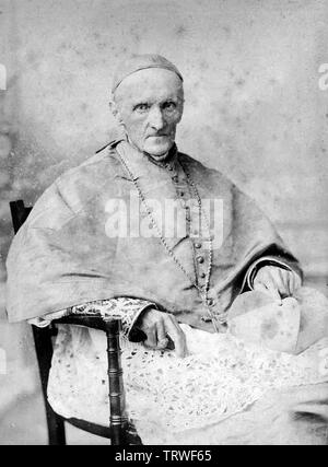 JOHN Henry NEWMAN (1801-1890), englischer Theologe und zum Katholizismus konvertieren Stockfoto
