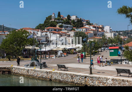 Nördliche Sporaden Skiathos, Griechenland. Stockfoto