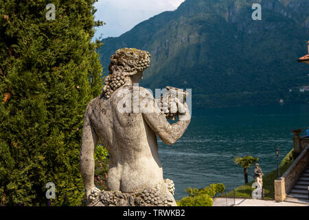 LENNO, ITALIEN, Juni 04, 2019: Außenbereich der Villa del Balbianello, am Comer See, Juni 04, 2019, in Lenno, Italien Stockfoto