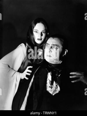 BELA LUGOSI UND CAROL BORLAND IM ZEICHEN DER VAMPIRE (1935). Copyright: Nur die redaktionelle Nutzung. Kein Merchandising oder Buch deckt. Dies ist eine öffentlich verteilten Handzettel. Zugriffsrechte nur, keine Lizenz des Urheberrechts zur Verfügung gestellt. Nur in Verbindung mit Werbung für diesen Film. Credit: M.G.M/Album Stockfoto