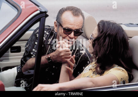 JENNIFER LOPEZ und Jack Nicholson in BLUT UND WEIN (1996). Copyright: Nur die redaktionelle Nutzung. Kein Merchandising oder Buch deckt. Dies ist eine öffentlich verteilten Handzettel. Zugriffsrechte nur, keine Lizenz des Urheberrechts zur Verfügung gestellt. Nur in Verbindung mit Werbung für diesen Film. Credit: MAGESTIC FILME/WATSON, GLEN/Album Stockfoto