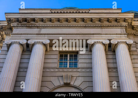 Internal Revenue Service IRS Steuern Spalten Federal Triangle Washington DC Stockfoto