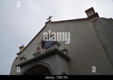 Eine Kirche in Yim Tin Tsai, Hongkong Stockfoto