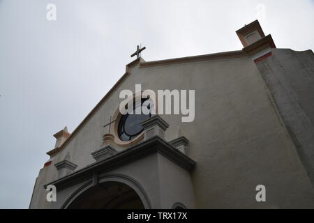 Eine Kirche in Yim Tin Tsai, Hongkong Stockfoto