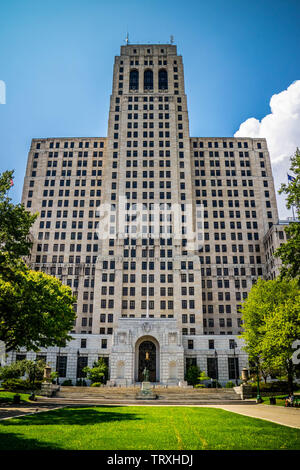 Albany, NY, USA - 28. Juli 2018: Die Alfred E. Smith Bürogebäude Stockfoto