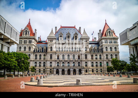 Albany, NY, USA - 28. Juli 2018: Die New York House State Capitol Stockfoto