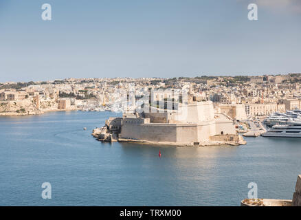 Fort St. Angelo, Malta Stockfoto