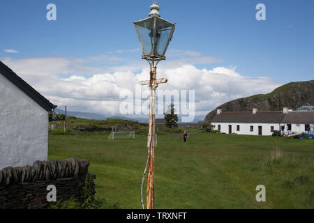 Szenen aus Easdale Island, Schottland, am 9. Juni 2019. Stockfoto