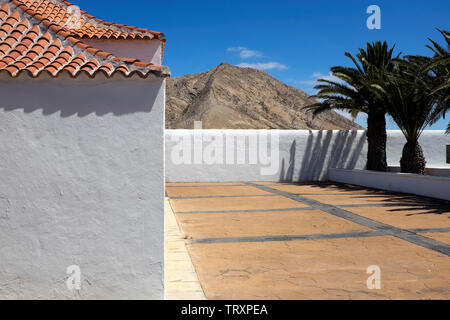 Die Kapelle der Jungfrau von der Nächstenliebe, Tindaya, Fuerteventura Stockfoto