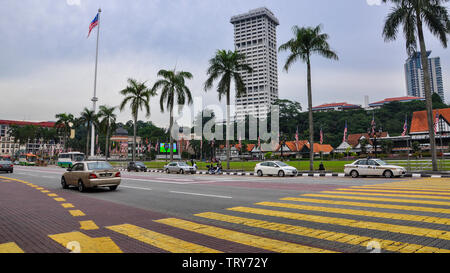 Kuala Lumpur, Malaysia, am 28., September, 2012. Querformat von Kuala Lumpur. Kuala Lumpur ist die Hauptstadt und größte Stadt in Malaysia. Stockfoto