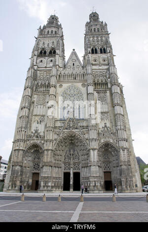 West Gesicht, der Kathedrale Stockfoto