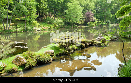 Parc Oriental de Maulevrier Stockfoto