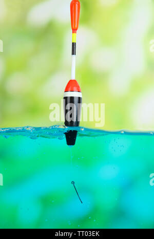 Angeln schwimmen im Wasser auf natürliche Hintergrund Stockfoto