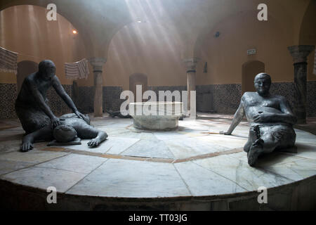 Israel, Stadt von Morgen (auch bekannt als Akko oder Akka): Hamam El Pacha Stockfoto