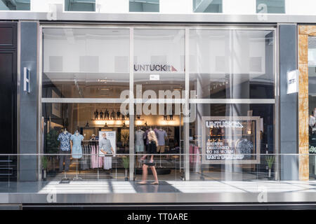 Shopping Mall Brookfield in Battery Park City, New York City, USA Stockfoto