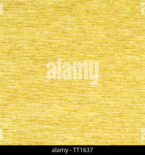 Hintergrund von gelben Licht goldrute Farbe Krepppapier Nahaufnahme Stockfoto