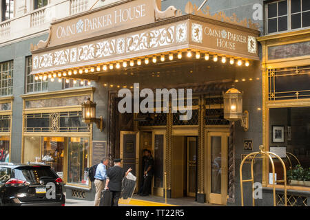 Omni Parker House Hotel Boston MA Stockfoto