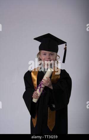 Folkestone Folkestone College Graduation, der für Ende 2017 - 2018 Akademisches Jahr Stockfoto