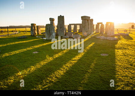 Stonehenge Historisches Denkmal Stockfoto