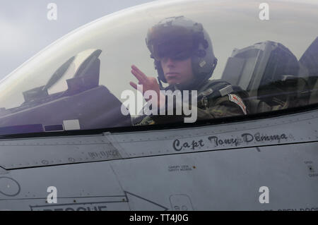 Lakenheath F-16 CM Stockfoto