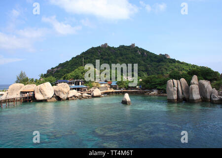 Nang Yuan auf Koh Tao, Thailand Stockfoto