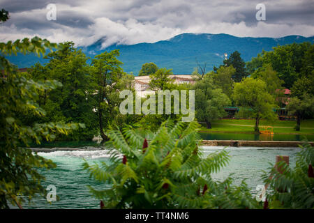 Bilder aus Kroatien und Bosnien Stockfoto