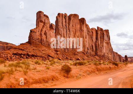 Camel Butte, Monument Valley - Navajo Tribal Park, Arizona Stockfoto