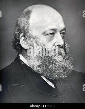 LORD SALISBURY Robert Gascoyne-Cecil (1830-1903), britischer Staatsmann 1880 Stockfoto