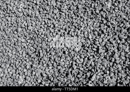 Graue kies Stein-grau Pebble Stones Stockfoto