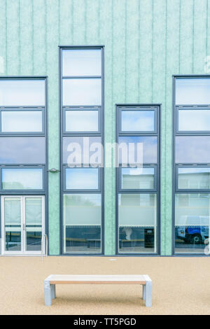 Die neu abgeschlossenen Tonyrefail Community School, Mai 2019 Stockfoto